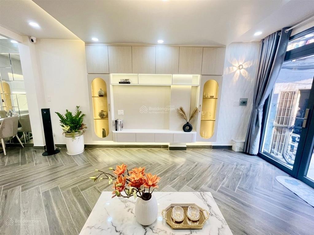 4tỷ89  huỳnh tấn phát q7 4.6x92 tầng  2pn  3wc, ban công thoáng mát hẻm thông, khu dân cư đông