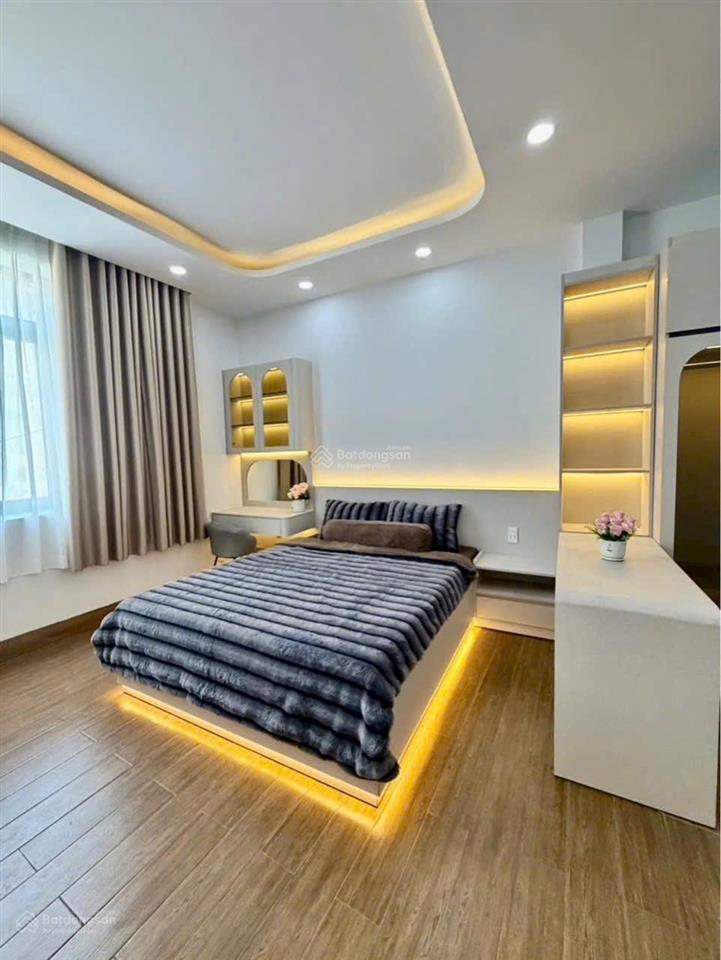 Huỳnh tấn phát  sát mặt tiền  nhà mới 4 tầng 3pn  full nội thất  5 x 9m
