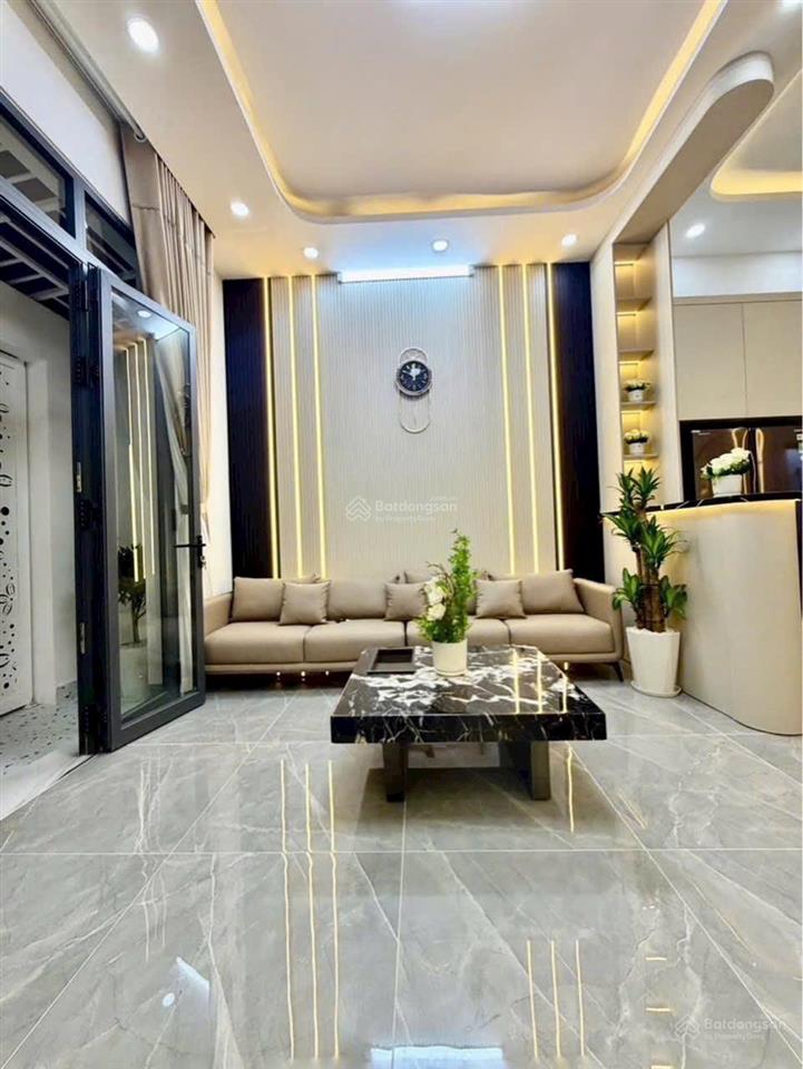 Huỳnh tấn phát  sát mặt tiền  nhà mới 4 tầng 3pn  full nội thất  5 x 9m