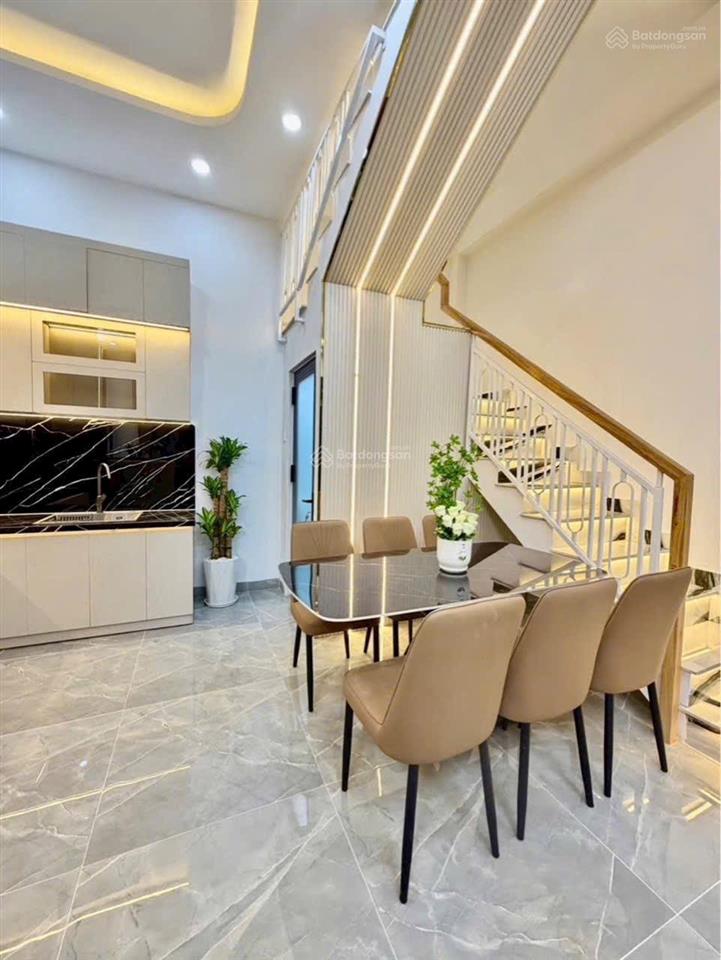 Huỳnh tấn phát  sát mặt tiền  nhà mới 4 tầng 3pn  full nội thất  5 x 9m