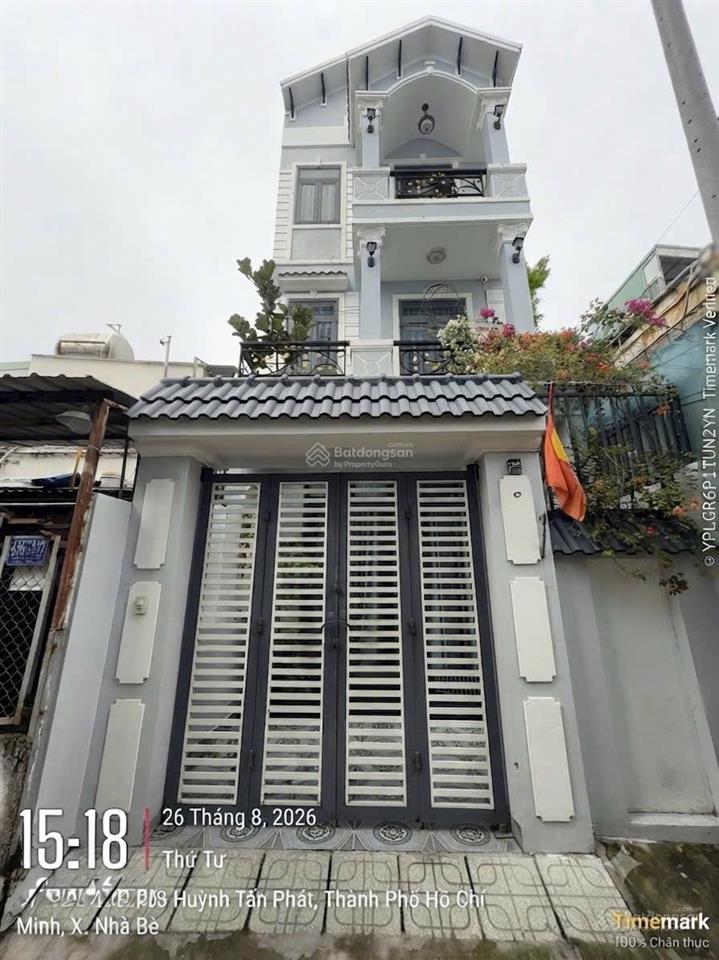 Ô tô vf3 vào nhà  3 tầng  5pn 5wc sát phú mỹ hưng  huỳnh tấn phát 91,1m (4,7 x 21m)