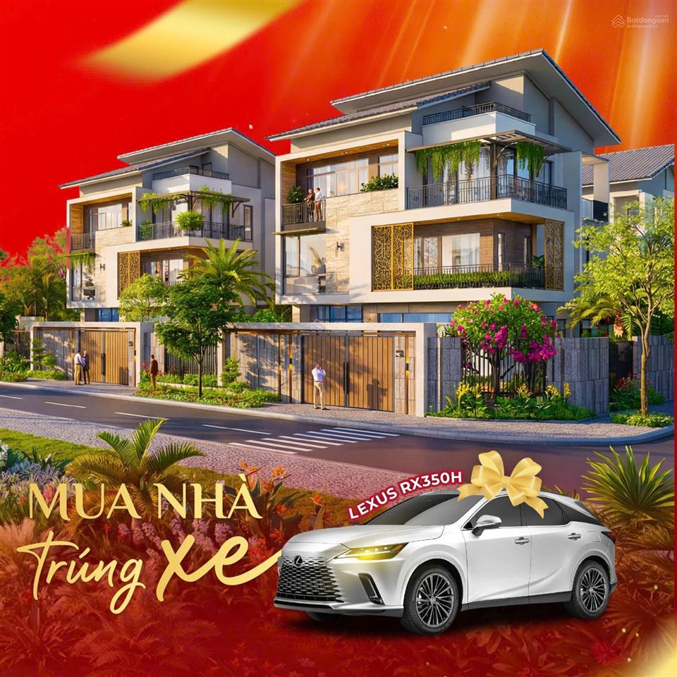 Chính sách mở bán ưu đãi hấp dẫn  cơ hội sở hữu villa sông centa riverside
