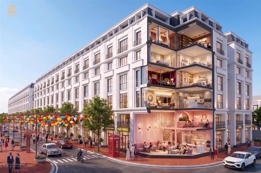 Shophouse cát tường smart city 7 tầng dòng tiền 80 triệu đồng mỗi tháng
