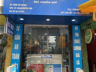 Cho thuê mặt bằng kinh doanh phố lò đúc