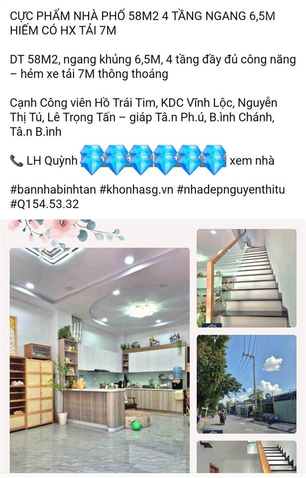 Nhà xây mới dt 74m2, dtsd 320m2 đầy đủ công năng, đúc 5 tầng gần kdc tê.n l.ửa giá hơn 6 tỷ