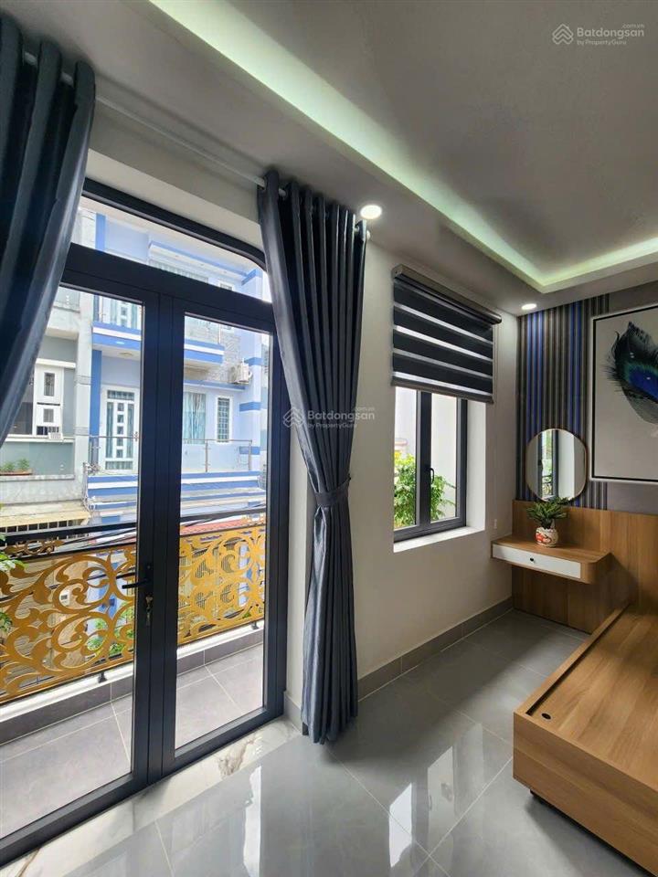 Hương lộ 2, 6,2 tỷ nhà 3pn có pn trệt ngang 5m dt 70m2 đường 6m sổ hồng riêng full nội thất