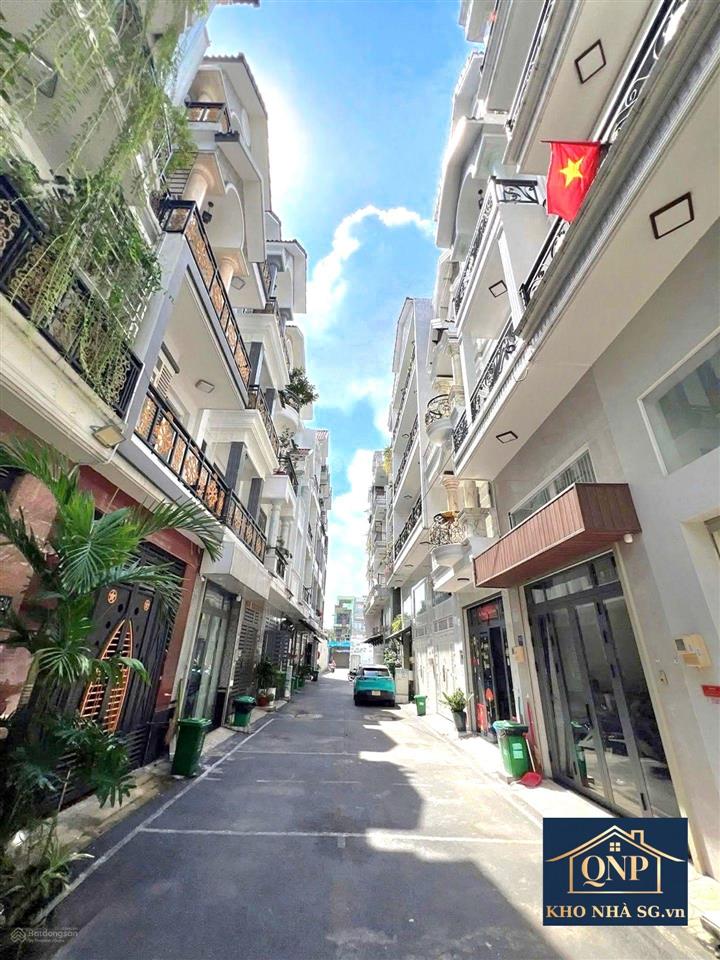 Siêu phẩm 4 tầng 4 phòng ngủ dt 66m2 sổ hồng riêng ngay hương lộ 2 giá 7 tỷ xíu