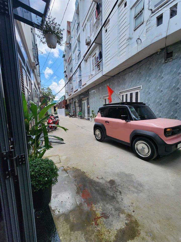 Nhà mới đẹp xinh  hẻm xe tải 8m bon bon  nhà 2 tầng đẹp kiên cố