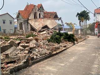 Bán đất tại tân dân, sóc sơn, hà nội, 2,7 tỷ, 100m2, mặt tiền 5.97m, pháp lýn 5.97m, pháp lý đầy đủ