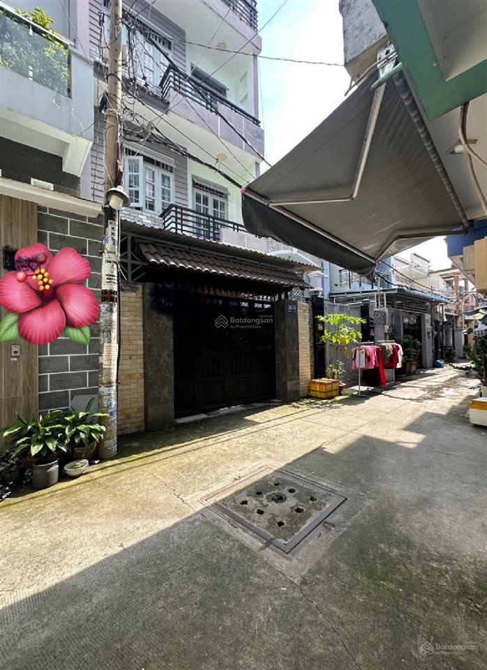 Cg  nhà thống nhất, p16, gò vấp  5 x 15m (cn 74m2) 3 tầng 4 pn  gần trường thcs nguyễn du