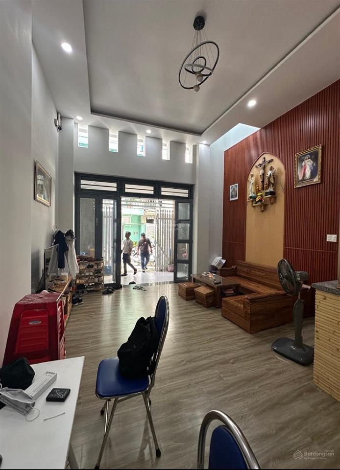 Cg  nhà thống nhất, p16, gò vấp  5 x 15m (cn 74m2) 3 tầng 4 pn  gần trường thcs nguyễn du