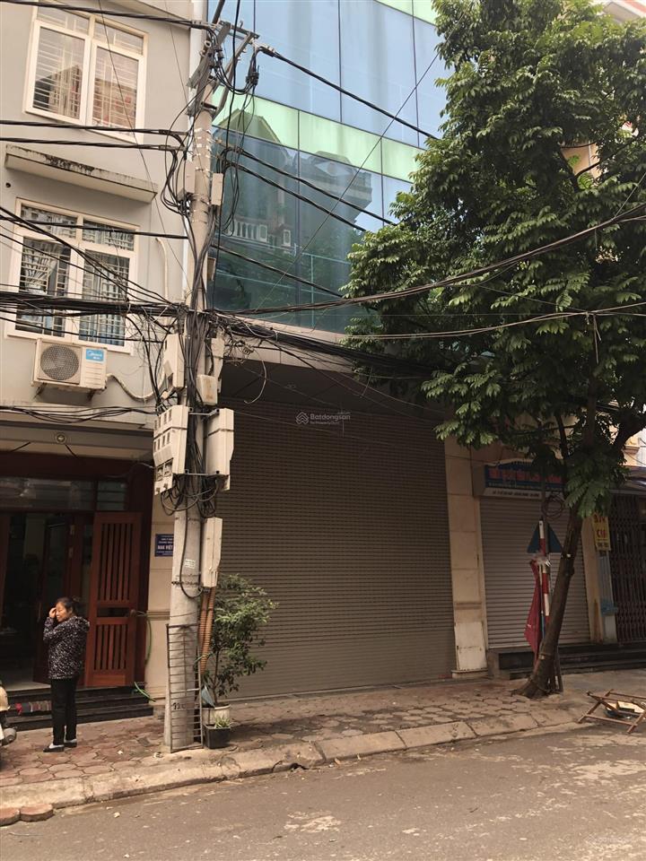 Cho thuê nhà 6 tầng + hầm làm văn phòng/lớp học tại phố bế văn đàn, hà đông (gần trường, bệnh viện)