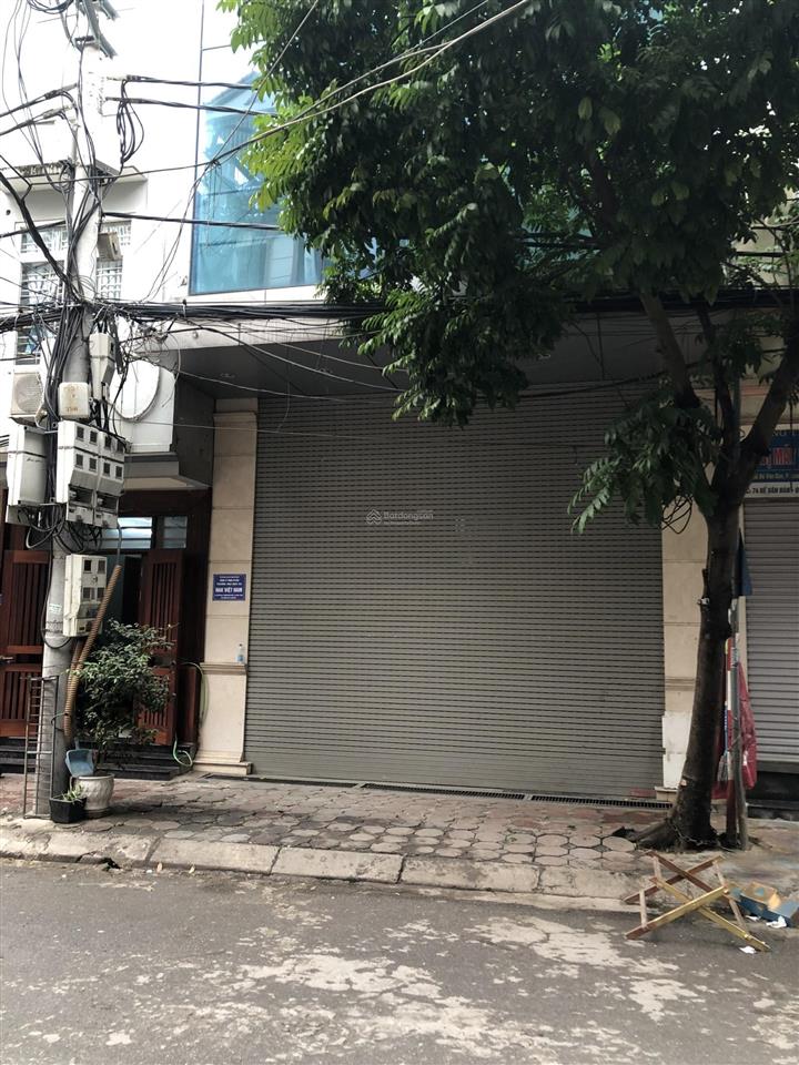Cho thuê nhà 6 tầng + hầm làm văn phòng/lớp học tại phố bế văn đàn, hà đông (gần trường, bệnh viện)