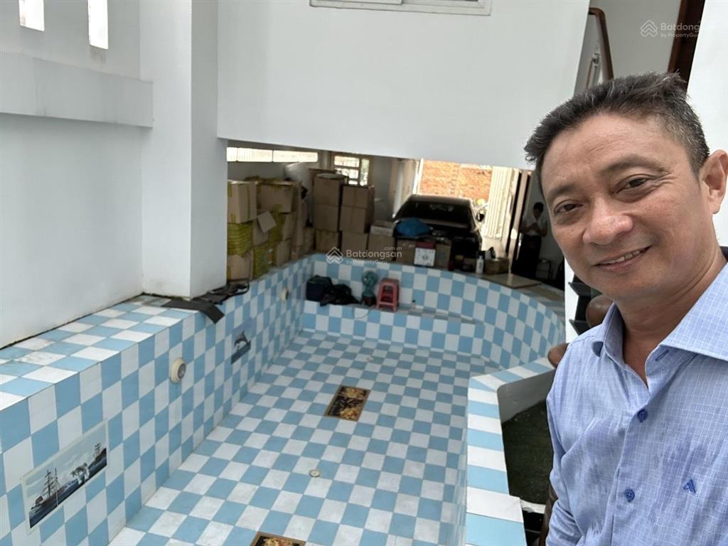 Nhà 5 tầng hẻm ô tô nguyễn thị định  106m  hồ bơi + xông hơi  giá 9,79 tỷ