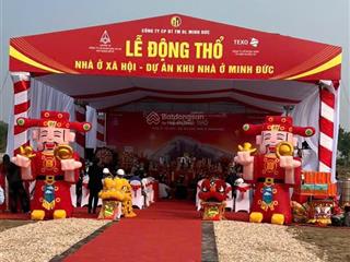 Bán đất biệt thự, liền kề khu đô thị minh đức, mê linh, hà nội. đt 0375 125 ***.