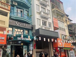 Mặt phố hàng lược  4 tầng 33 tỷ  vỉa hè rộng, kinh doanh đỉnh. trung tâm phố cổ