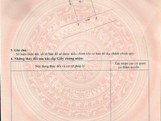 Chính chủ bán đất tái định cư. sổ đỏ mới nhận