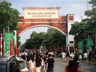 Bán rẻ lô đất dt 60,4m2, mt6m, đối diện đại học quốc gia hoà lạc, giá ~2tỷ, sẵn sổ lvcc