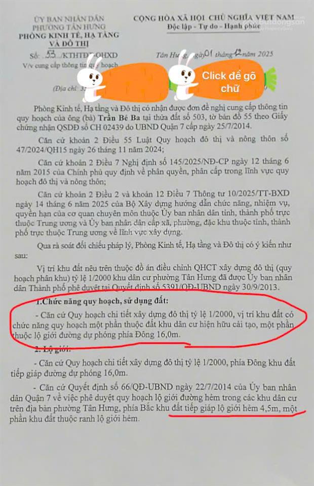 Đất rẻ nhất quận 7 chỉ 70tr/m2