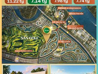 Vinhomes royal island ts103 shophouse 2 tầng view golf giá tốt hiếm tại vũ yên dt đất