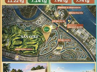 Shophouse kết hợp để ở và cho thuê hoặc kinh doanh hot hit tại đảo tỷ phú vũ yên