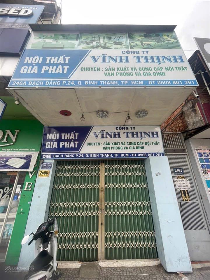 Cho thuê nhà mặt tiền bạch đằng, quận bình thạnh, 27 triệu