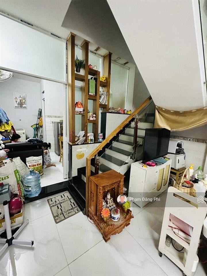 Trung tâm gò vấp  sát hẻm xe hơi  ngang chuẩn 4m  sổ nở hậu tài lộc  khu xây dựng cao tầng.