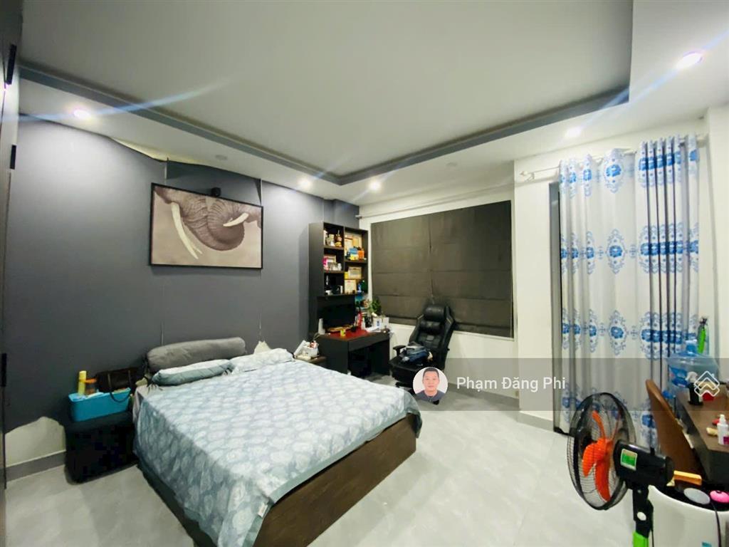 Nhà mới  hẻm ô tô thông thoáng  vị trí đẹp  dọn vào ở ngay  55m²  ngang lớn 4,5m.