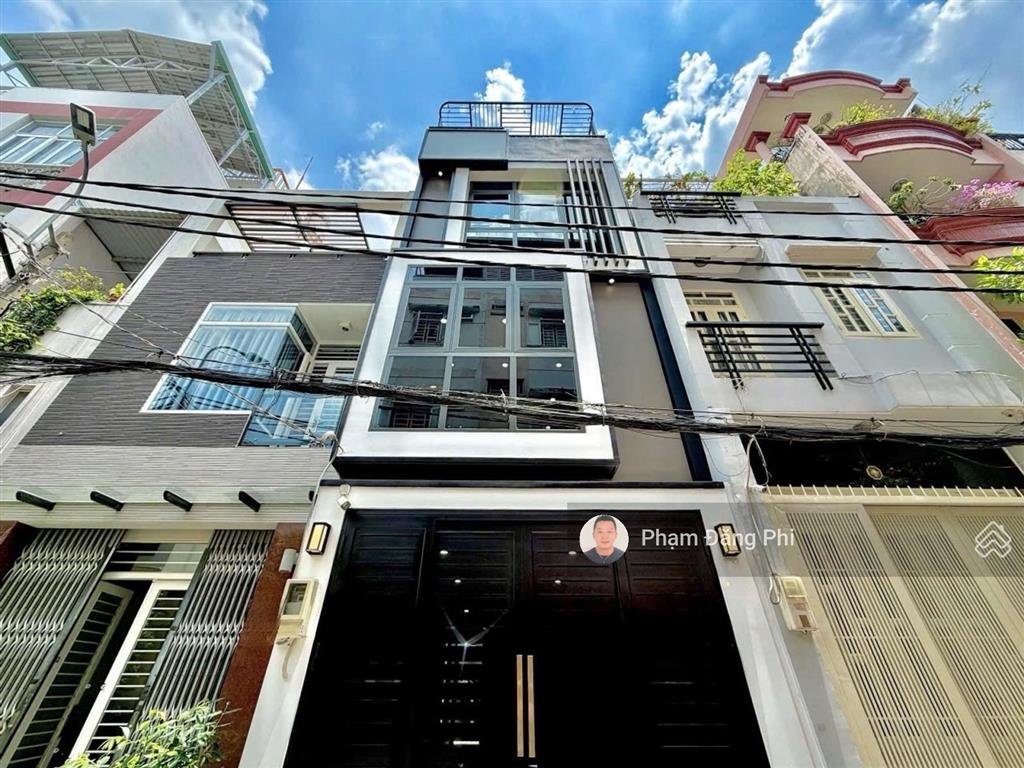 Nhà mới có thang máy  hẻm nhựa ô tô thông thoáng  khu hiếm nhà bán  sát phú nhuận.