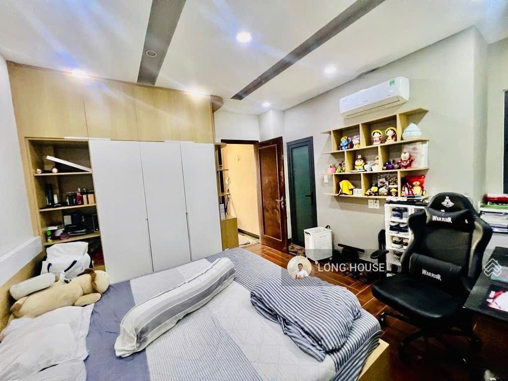 Nhà 5 tầng mới  hẻm oto vào nhà  khu phân lô  an ninh dân trí ngay nguyễn văn đậulê quang định