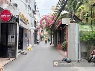 Nhà 4 tầng  gần 50m2  sổ vuông  hẻm ô tô lê văn sỹ  q. 3
