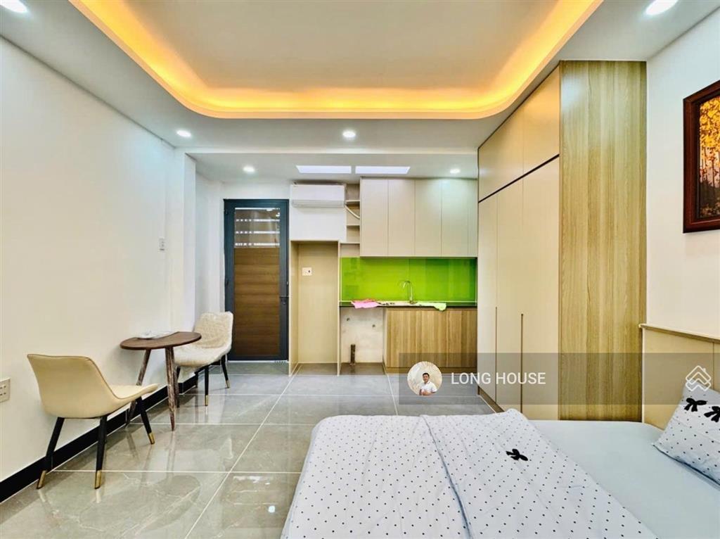 Bđs dòng tiền ~800tr/năm! nhà 5 tầng  sẵn 9 chdv mới đầy đủ nội thất  hẻm oto thích quảng đức