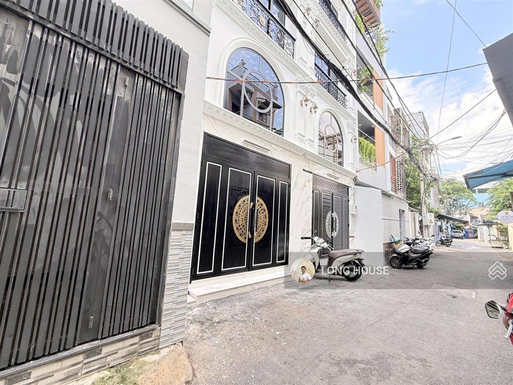 Siêu phẩm 6 tầng xây mới  hẻm oto  oto vào nhà  có thang máy ngay hàng xanh  gần bên q. 1