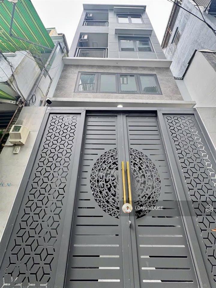 Bđs dòng tiền! nhà 5 tầng  60m2 xây mới  hẻm rộng rãi ngay sau đh hutech  vòng xoay hàng xanh
