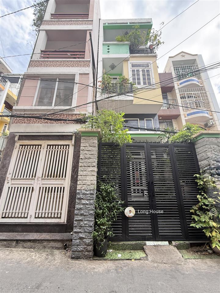 Nhà 4 tầng 57m², sổ vuông  hẻm oto  oto vào nhà p. 1 phú nhuận