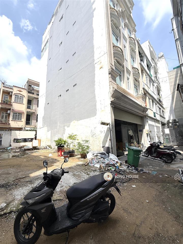 Thửa đất 105m2, ngang lớn 7m, hẻm ô tô gần mặt tiền  gpxd 6 tầng gần nơ trang long  nguyễn xí