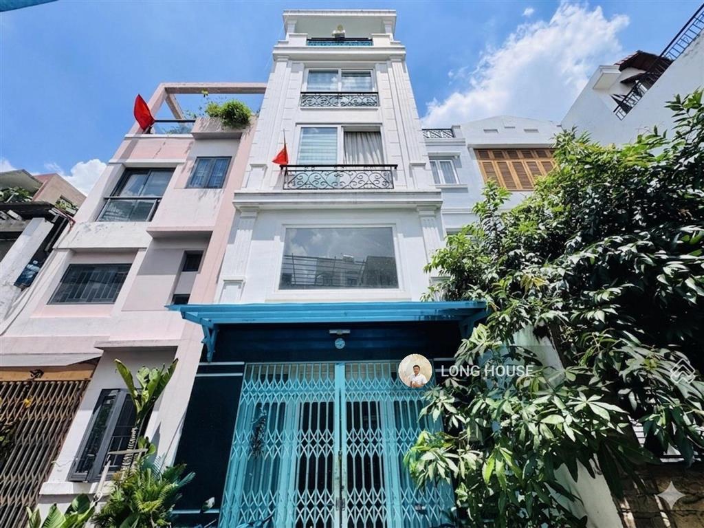 Nhà đẹp 5 tầng, 51.2m²  5 phòng ngủ, hẻm ô tô ngay nguyễn văn đậu  hoàng hoa thám