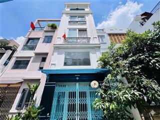 Nhà đẹp 5 tầng, hơn 50m2  5 phòng ngủ, hẻm oto ngay nguyễn văn đậu  hoàng hoa thám