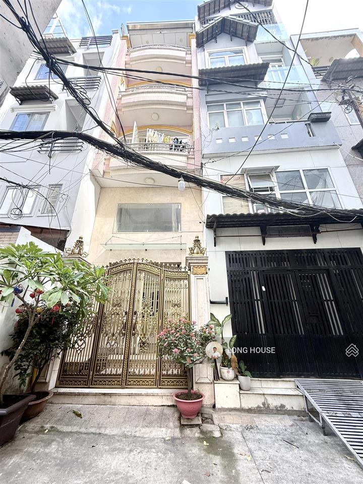 Nhà 5 tầng, gần 50m², ngang lớn, sổ vuông  hẻm lớn gần mặt tiền trường sa  ngay lê văn sỹ.