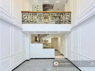 Nhà 5 tầng xây mới, dt 49m², sổ vuông. khu vip ngay mặt tiền nguyễn thị huỳnh  nguyễn văn trỗi