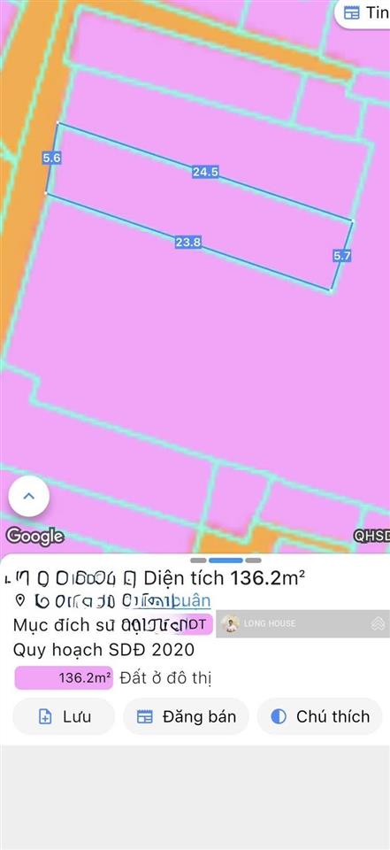 Vip phú nhuận  thửa đất lớn 5.6x24m  vuông vắn. đang có hđ thuê  phù hợp xây biệt thự  tòa chdv