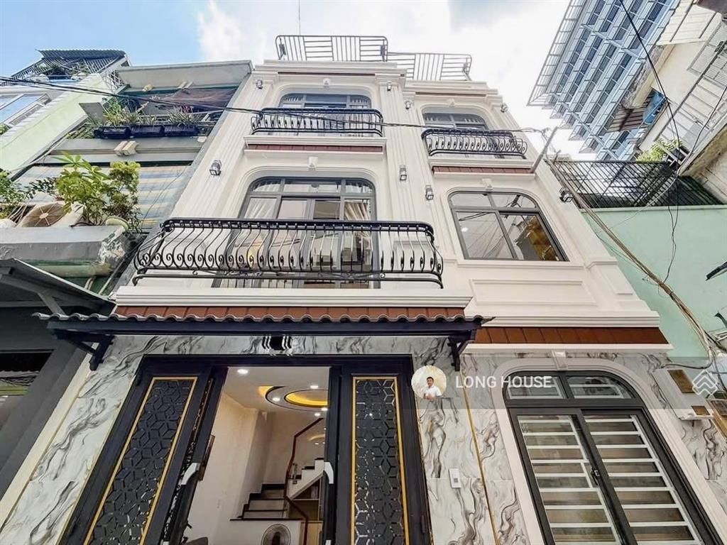 Nhà 4 tầng vị trí siêu vip phú nhuận. ngay góc ngã tư nguyễn văn trỗi  trương quốc dung