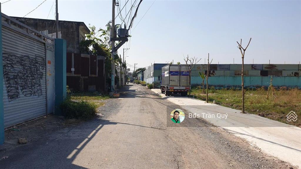 Đất thổ cư mt đường xtt 20 dt 5 x 24m, gần chợ xuân thới thượng