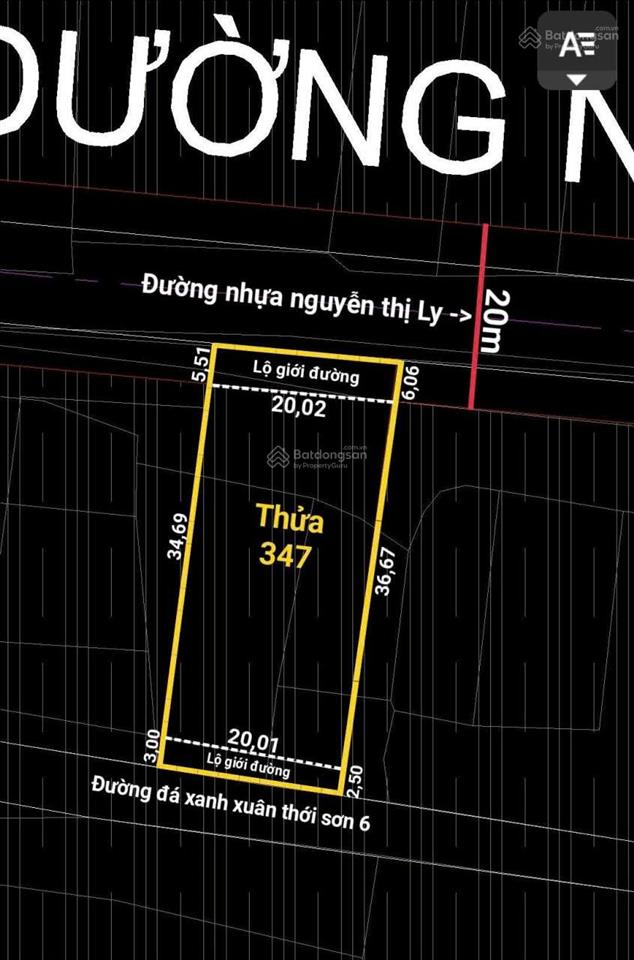 Xưởng dt  20 x 45m 2 mặt tiền trước sau đường nguyễn thị ly gần ngã 3 giồng , đường vành đai 3