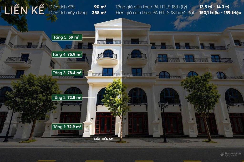Song lập 144m mặt tiền 8m giá 16,8 tỷ. nếu anh chị có voucher 5 tỷ áp vào chỉ còn 11,8 tỷ
