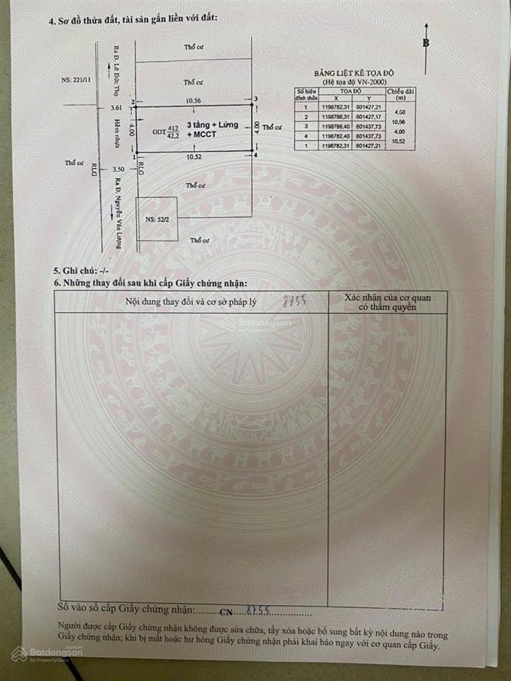 Bán nhà đẹp khu vip nguyễn văn lương cityland. dương quảng hàm