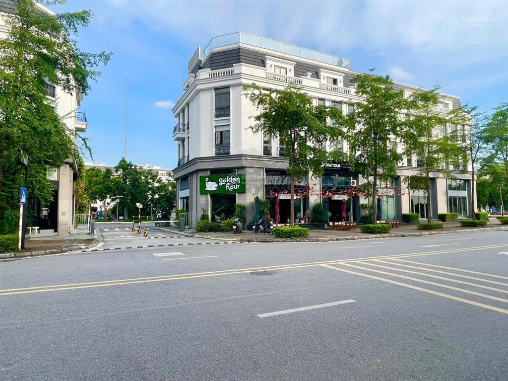 Hiếm, lô góc, 3 mặt, shophouse, eastern park, thạch bàn, lb, dt 194m2, 5t, mt 30m, giá 60 tỷ 5