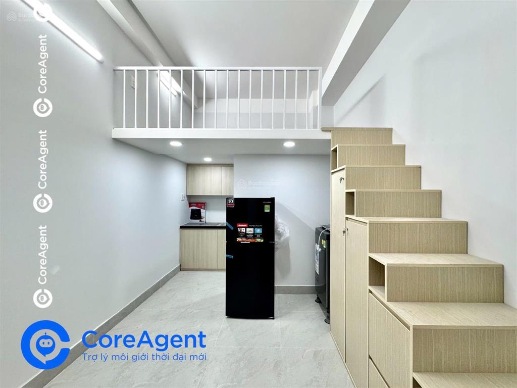 Cho thuê phòng trọ mới xây duplex  ngay võ thành trang quận tân bình full nt máy giặt riêng