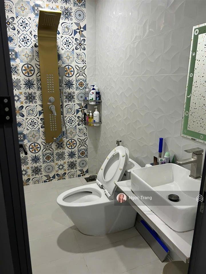 Nhà mới 100% vào ở ngay 4 tầng 4,5x15m  đường 12 xe hơi ngủ trong nhà đặng thùy trâm  đh văn lang