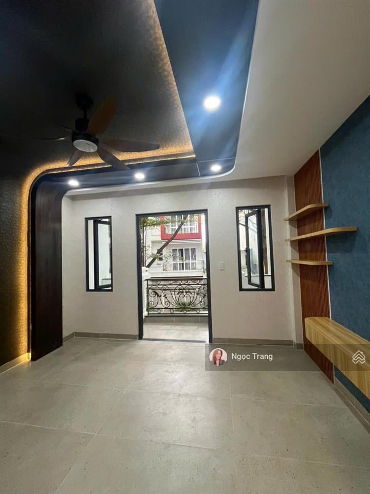 Bán nhà hẻm đẹp 2 xe hơi tránh nhau 5x16m (cn 70m2) 4 tầng gần kề đại học văn lang chỉ 13.5 tỷ tl
